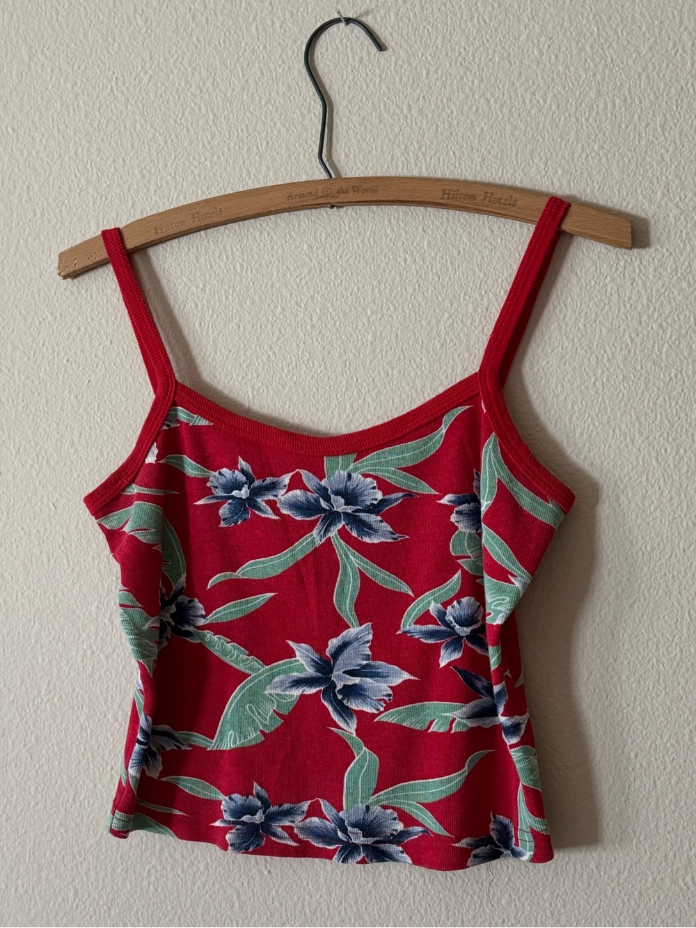 Vintage Y2K Hawaiian Floral Cami 🌺